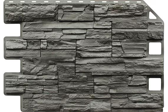 Фасадные панели Royal Stone коллекция Rocky Stone Квебек